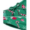 Ekouaer Sweatsuits Womens Loungewear Set Tracksuit Long Sleeve Pajamas Set with Pockets 2 Piece Outfits Lounge Sets(Christmas Green)
