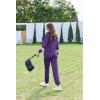 Ekouaer Sweatsuits Womens Loungewear Set Tracksuit Long Sleeve Pajamas Set with Pockets 2 Piece Outfits Lounge Sets(Deep Purple)