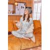 Ekouaer Sweatsuits Womens Loungewear Set Tracksuit Long Sleeve Pajamas Set with Pockets 2 Piece Outfits Lounge Sets(Light Gray Star)
