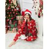 Ekouaer Valentine’s Pajamas Women’s Long Sleeve Pj Set Soft 2 Piece Loungewear Sleepwear with Jogger Pants XS-3XL(Christmas Print)