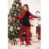 Ekouaer Women’s Pajama Set Christmas Pjs Long Sleeve Print Tops and Pajamas Pants Soft Sleepwear Set(A-pattern1_plaid)
