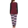Ekouaer Women’s Pajama Set Christmas Pjs Long Sleeve Print Tops and Pajamas Pants Soft Sleepwear Set(Pattern2_christmas Color)