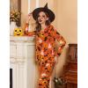 Ekouaer Womens Pajama Sets 2 Piece Lounge Set Fall Winter Pajamas Long Sleeve Pjs Top and Pants Soft Pj Sets Loose Sleepwear(Halloween Pattern)