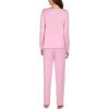 Ekouaer Womens Pajama Sets 2 Piece Lounge Set Fall Winter Pajamas Long Sleeve Pjs Top and Pants Soft Pj Sets Loose Sleepwear(Light Pink)