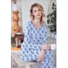 Ekouaer Womens Pajama Sets 2 Piece Lounge Set Fall Winter Pajamas Long Sleeve Pjs Top and Pants Soft Pj Sets Loose Sleepwear(Monkey)