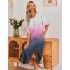Ekouaer Women’s Nightgown Short Sleeve Sleepshirt Long Loungewear Casual Maxi Lounge Dress House Dresses with Pockets(Feather Black)