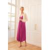 Ekouaer Womens Sleeveless Nightgown Full Slip Nightshirt Print Nightwear Full Length Loungewear Soft Nightdress(Rose Red)