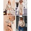 Ekouaer Women Satin Sleep Shirt Long Sleeve Nightgown Button Down Nightshirt Silk Sleepwear Soft Pajama Dress Sleep Dress(Champagne)