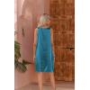 Ekouaer Women’s Satin Silk Nightgown V Neck Nightie Tank Sleepshirt Sleeveless Summer Dress Comfy Loungewear(Dark Blue)