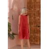 Ekouaer Women’s Satin Silk Nightgown V Neck Nightie Tank Sleepshirt Sleeveless Summer Dress Comfy Loungewear(Red)