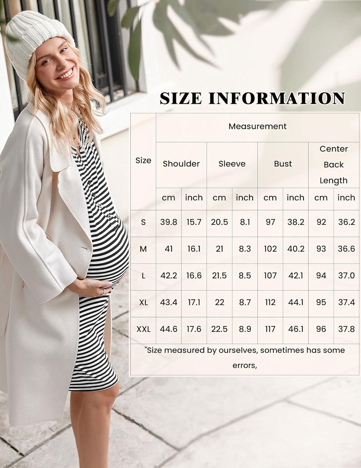imageEkouaer Nursing Nightgown Striped Women Short Sleeve Breastfeeding Sleep Dress Maternity DeliveryLabor GownDark Green