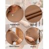 Ekouaer Women’s Maternity Dress Ruched Ribbed Bodycon Summer Dresses Casual Pregnancy Dress S-XXL(Khaki)