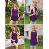 Ekouaer Women’s Maternity Nursing Tank Tops Sleeveless Scoop Neck Breastfeeding Shirt 3 Pack Double Layer Pregnancy Clothes(Deep Grey/Army Green/Purple)