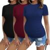 3pcs Black/ Burgundy Red/ Navy Blue