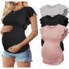 Light Grey / Black / Pink(3pcs)