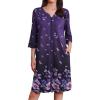 Deep Purple Floral