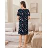 Ekouaer Women Zip Up Robe Short Bathrobe Lightweight House Coats Floral Print House Dress with Pockets Nightgown S-3XL(Colorful Butterfly)