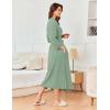 Ekouaer Women’s Robe Long Waffle Knit Bathrobe Lightweight Soft Kimono Robes Loungewear S-XXL(Mint Green)