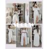 Ekouaer Women’s Robe Long Waffle Knit Bathrobe Lightweight Soft Kimono Robes Loungewear S-XXL(Small Waffle-white)