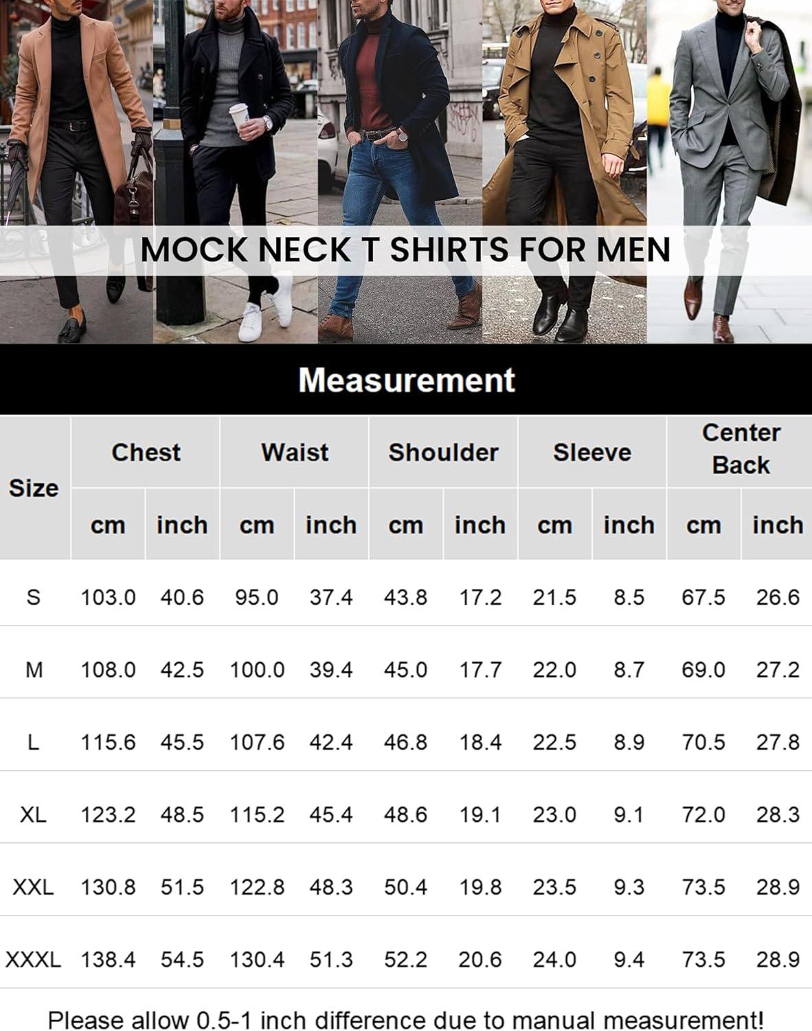 imageEkouaer Mens Mock Turtleneck Short Sleeve Slim Fit Thermal ShirtLight Brown