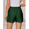 EKOUAER Womens Pajama Shorts Textured Casual Lounge Short Elastic Waist Pj Shorts Sweatsuits with Pockets 2026(Green)