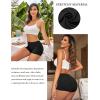 Ekouaer Boyshort Panties Women’s Soft Underwear Briefs Invisible Hipster 3 Pack Seamless Boxer Brief Panties S-XXL(A-black(3 Pack))