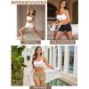Ekouaer Boyshort Panties Women’s Soft Underwear Briefs Invisible Hipster 3 Pack Seamless Boxer Brief Panties S-XXL(A-black/White/Nude)
