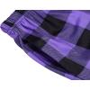 Ekouaer Girls Soft Pajamas Pants Cute Print Pattern PJ Bottoms Comfortable Lounge Long Pants with 2 Pockets(Purple)