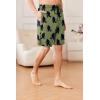 Ekouaer Men’s Pajama Shorts Soft Sleepwear Bottoms Elastic Waistband Loungewear Breathable Men Shorts with Pockets(Army Green Bigfoot)