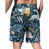 Ekouaer Men’s Pajama Shorts Soft Sleepwear Bottoms Elastic Waistband Loungewear Breathable Men Shorts with Pockets(Dinosaur)