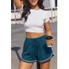 Ekouaer Pajama Shorts for Women 2026 Soft Sleep Shorts Casual Lounge Pants Comfy Pj Pants with Pockets(Teal)