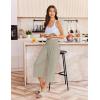 Ekouaer Womens Pajama Pants Wide Leg Capri Yoga Pants Lounge Comfy Sleep Pj Bottoms with Pockets(Light Beige)