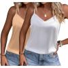 White / Dark Khaki