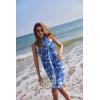 Ekouaer Women Sarong Swimsuit Coverups Chiffon Long Bikini Wraps Sheer Beach Bathing Suit Cover Up(Pat 2)