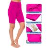 Ekouaer Women’s Board Shorts High Waist Swim Shorts Beach Surf Swimwear Shorts S-4XL(Rose Red)