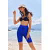 Ekouaer Women’s Board Shorts High Waist Swim Shorts Beach Surf Swimwear Shorts S-4XL(Sky Blue)