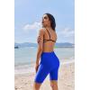 Ekouaer Women’s Board Shorts High Waist Swim Shorts Beach Surf Swimwear Shorts S-4XL(Sky Blue)