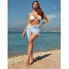 Ekouaer Women’s Coverups Beach Short Sarong Sheer Chiffon Cover Up Bikini Wraps S-3XL(Butterfly-blue)