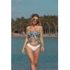 Ekouaer Women’s Coverups Beach Short Sarong Sheer Chiffon Cover Up Bikini Wraps S-3XL(Gray White Tie-dye)