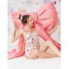 Ekouaer Women’s Pajama Sets Sleeveless Pj Set 2 Piece V Neck Adjustable Cami Tops Drawstring Shorts Lingerie Sleepwear(Z-teddy Cherry)