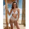 Ekouaer Women’s Short Sarongs Chiffon Cover Ups Sheer Bikini Wraps for Swimwear S-3XL(Brown Gradient)