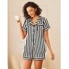 Ekouaer Womens Silk Satin Pajamas Sets 2 Piece Short Sleeve Sleepwear Button Down Top and Shorts Pjs Lounge Wear Sets(Black Champagne)