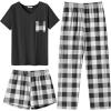 Black White Plaid