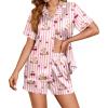 Pink Striped Bear