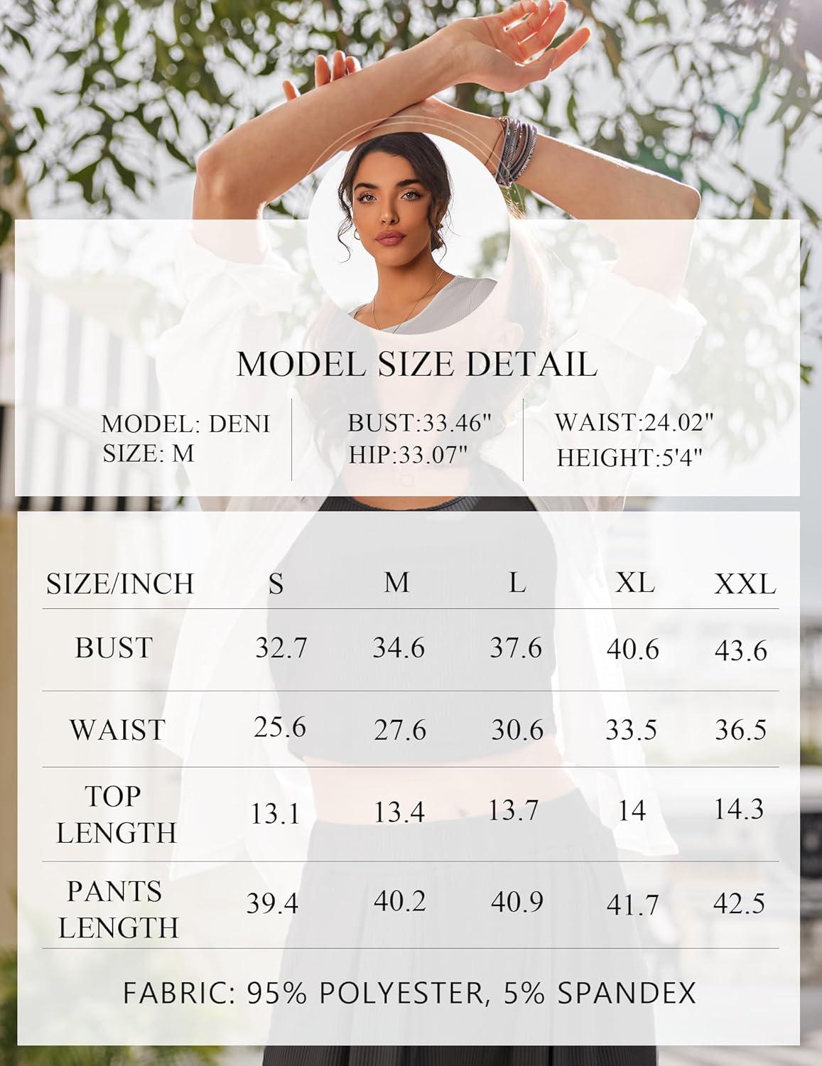 imageEkouaer Womens Pajamas 2 Piece Lounge Set Ribbed Knit Loungewear Sleeveless Tank Top Wide Leg PantsBurgundy