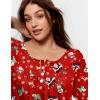 Ekouaer Pajamas for Women Set Long Sleeve Sleepwear Top & Pants Pjs Comfy 2 Piece Lounge Set with Pockets S-XXL(Christmas Red)