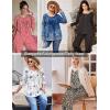 Ekouaer Pajamas for Women Set Long Sleeve Sleepwear Top & Pants Pjs Comfy 2 Piece Lounge Set with Pockets S-XXL(Leopard)