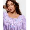 Ekouaer Pajamas for Women Set Long Sleeve Sleepwear Top & Pants Pjs Comfy 2 Piece Lounge Set with Pockets S-XXL(Purple Floral)