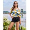 Ekouaer Plus Size Nightgowns for Women Oversized Sleep Shirt Short Sleeve Nightshirt T-Shirt Dress Sleepwear S-4XL(Floral Tye Dye)