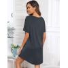 Ekouaer Sleep Shirts for Women Short Sleeve Night Shirts for Sleeping Pullover Nightgown Soft Nightdress S-XXXL(The Stars Nightshirt)